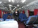 Ricardo Vago visita a un taller de la empresa Ferrobaires